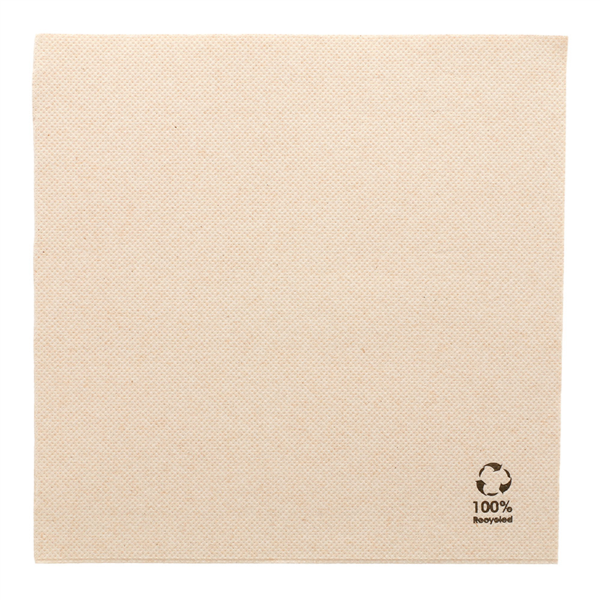 Servilletas Ecolabel 'Double Point' 19 G/M2 39X39 Cm Natural Tissue Reciclado (1200 Unid.)