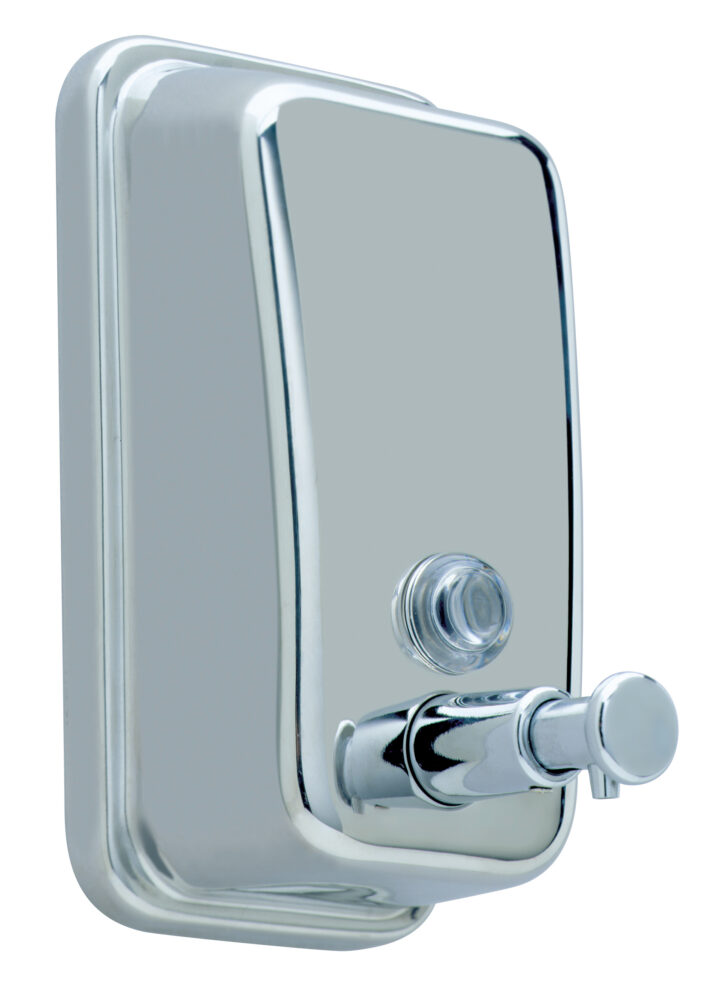 [844253] Jaboneras Manual Savinox 400ml Acero Inoxidable Brillante