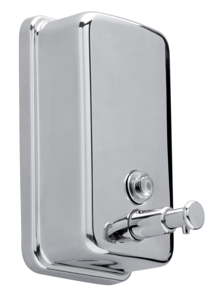 [844254] JABONERAS MANUAL SAVINOX 700ML ACERO INOXIDABLE BRILLANTE.