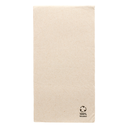 SERVILLETAS ECOLABEL P. 1/6 'DOUBLE POINT' 19 G/M2 30x40 CM NATURAL TISSUE RECICLADO (1800 UNID.)