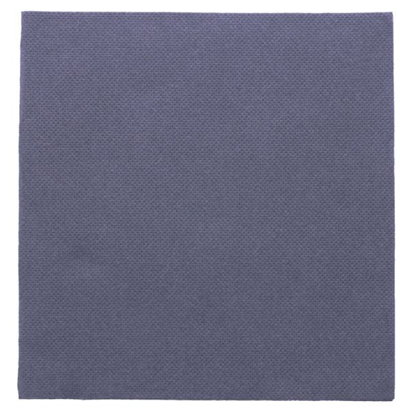 SERVILLETAS ECOLABEL 'DOUBLE POINT' 18 G/M2 33x33 CM AZUL MARINO TISSUE (1200 UNID.)