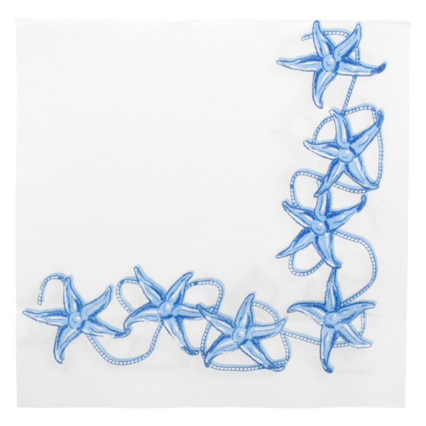 [178.55] SERVILLETAS ECOLABEL 'DOUBLE POINT - ANTIBES' 18 G/M2 40x40 CM BLANCO TISSUE (1200 UNID.)