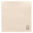 SERVILLETAS RECICLADAS ECOLABEL 'DOUBLE POINT' 19 G/M2 25x25 CM NATURAL TISSUE RECICLADO (3000 UNID.)
