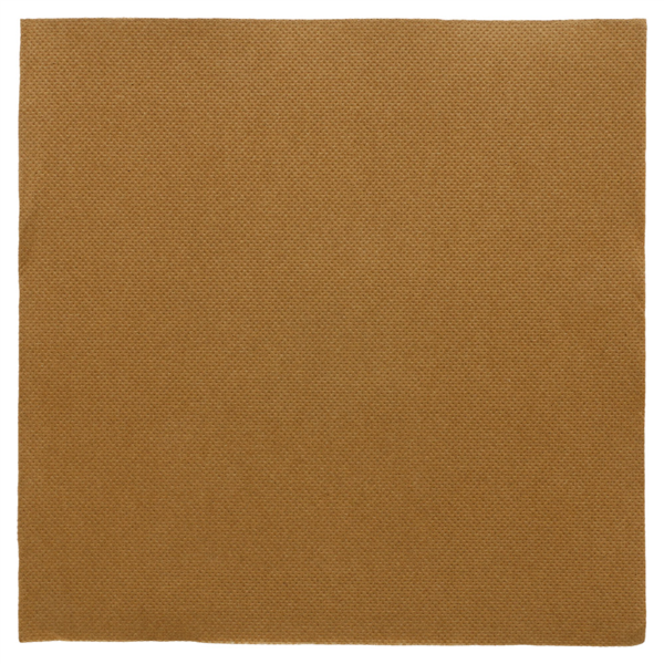 SERVILLETAS ECOLABEL 'DOUBLE POINT' 18 G/M2 39x39 CM HABANA TISSUE (1200 UNID.)