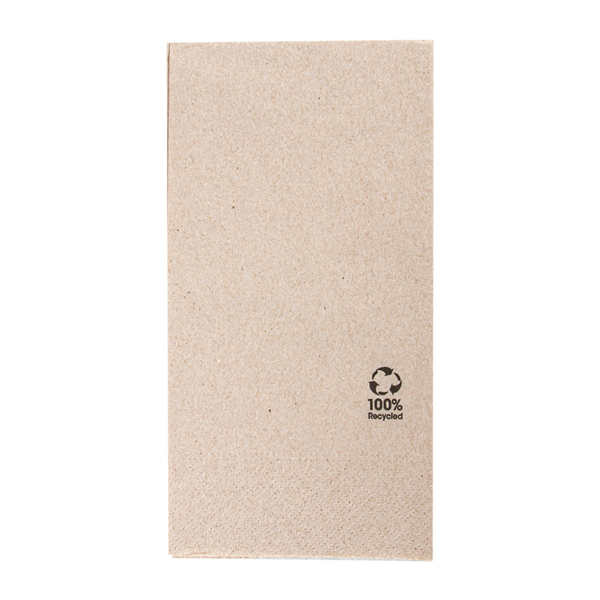 [212.47] Servilletas Ecolabel 2 Capas P. 1/8 18 G/M2 40X40 Cm Natural Tissue Reciclado (1800 Unid.)