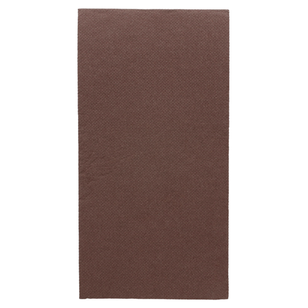 [230.85] Servilletas Ecolabel P. 1/8 'Double Point' 18 G/M2 40X40 Cm Chocolate Tissue (1200 Unid.)