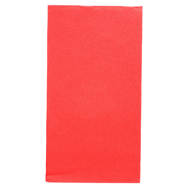 [230.82] Servilletas Ecolabel P. 1/8 'Double Point' 18 G/M2 40X40 Cm Rojo Tissue (1200 Unid.)