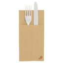 SERVILLETAS CANGURO 55 G/M2 40x40 CM NATURAL AIRLAID (700 UNID.)