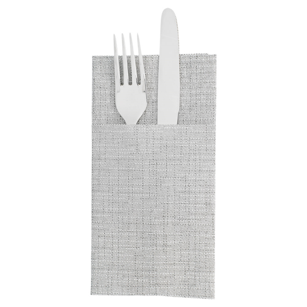 SERVILLETAS CANGURO 'DRY COTTON' 55 G/M2 40x40 CM GRAFITO AIRLAID (700 UNID.)