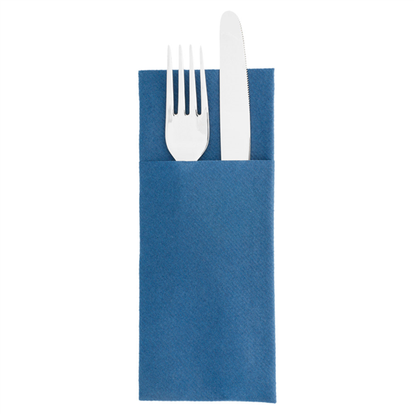 SERVILLETAS CANGURITO 55 G/M2 33x40 CM AZUL MARINO AIRLAID (700 UNID.)