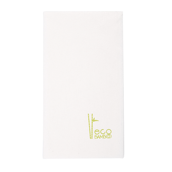 [232.33] SERVILLETAS P. 1/8 'ECO-BAMBOO' 70 G/M2 40x40 CM BLANCO BAMBÚ (600 UNID.)