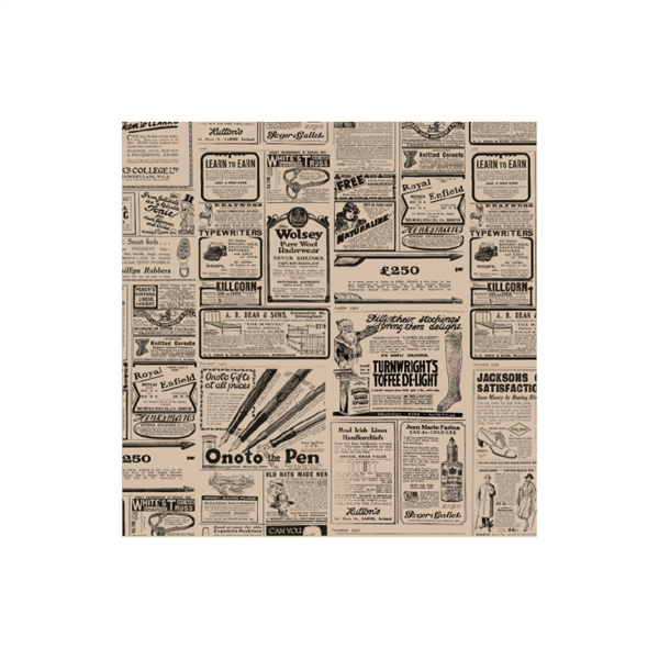 Papel Antigrasas Basket 'Times' 32 G/M2 31X31 Cm Natural Perg. Antigrasas (1000 Unid.)