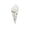 Papelinas Punta 'Times' 250 G 70 G/M2 29,5X21 Cm Blanco Perg. Antigrasas (2000 Unid.)