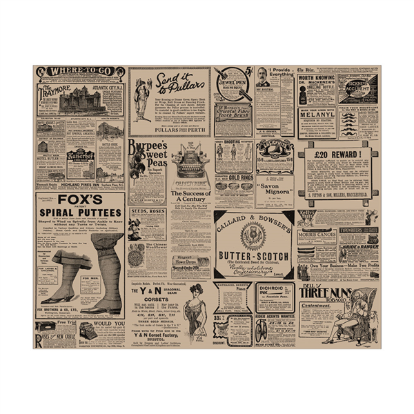 Papel Antigrasas Basket 'Times' 34 G/M2 31X38 Cm Natural Perg. Antigrasas (1000 Unid.)