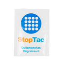 TOALLITAS "QUITAMANCHAS" 'STOPTAC' 6x8 CM BLANCO CELULOSA (500 UNID.)