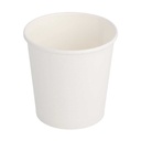 VASOS BEBIDAS CALIENTES 1 PARED 120 ML 230 + 18 PE G/M2 Ø6,2/4,5x6 CM BLANCO CARTONCILLO (1000 UNID.)