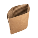 FUNDAS AISLANTES PARA VASOS 360 ML - 12 oz 190 + 90 G/M2 12,5/10,5x5,8 CM NATURAL CARTÓN (1000 UNID.)