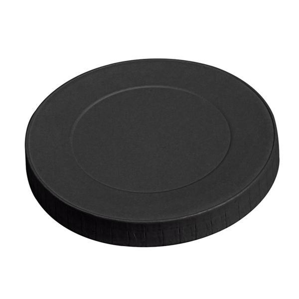 Tapas Para Vasos 280 G/M2 + Pe Ø 8 Cm Negro Cartoncillo (1000 Unid.)
