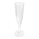 Copas Inyectadas "Cava" 100 Ml Ø 4,8X17 Cm Transparente Cristal Ps (180 Unid.)