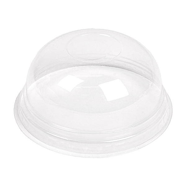 TAPAS CÚPULA SIN ORIFICIO PARA 224.02 Ø 9,5x4,4 CM TRANSPARENTE PLA (800 UNID.)