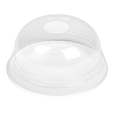 TAPAS CÚPULA CON ORIFICIO 223.99 Ø 7,8x3,9 CM TRANSPARENTE PLA (1250 UNID.)