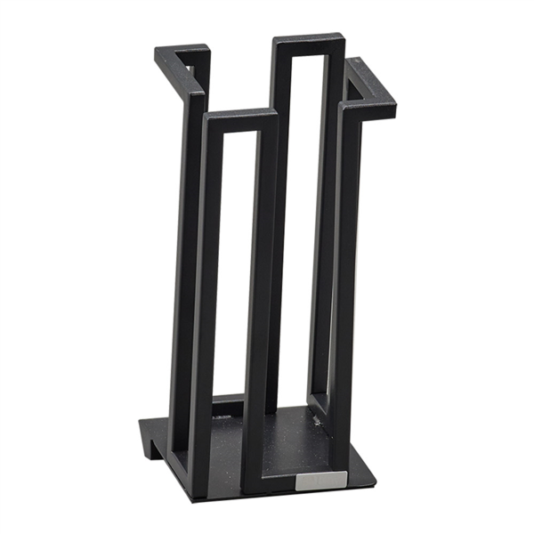 [264.93] Dispensadores De Vasos 23X11X12 Cm Negro Metal (2 Unid.)