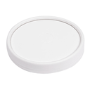 TAPAS PARA VASOS 280 G/M2 + PE Ø 9 CM BLANCO CARTONCILLO (1000 UNID.)