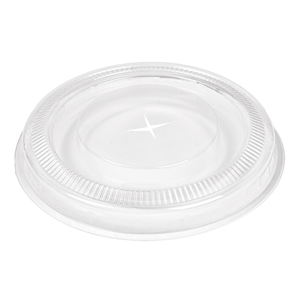 [231.36] Tapas Planas Con Cruz Para 224.01 Ø 8,5X0,8 Cm Transparente Pla (800 Unid.)
