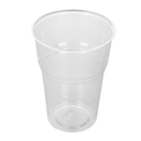 VASOS COMPOSTABLES 400 ML Ø 8,5x11,2 CM TRANSPARENTE PLA (1000 UNID.)