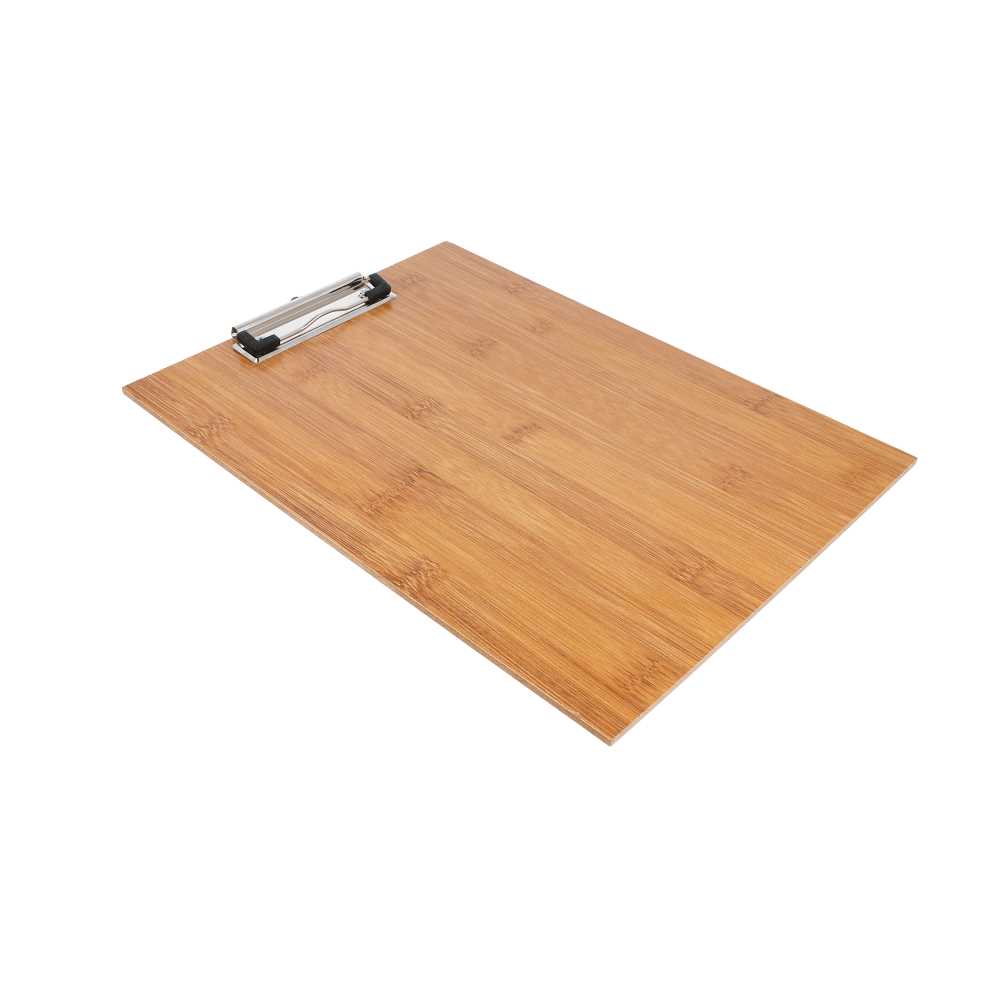 Tabla Porta Menú Con Clip 22,9X31,8X0,4 Cm Mdf (1 Unid.)