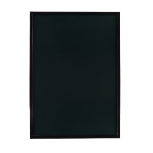 [162.69] PIZARRA MURAL 60x90 CM NEGRO MADERA (1 UNID.)