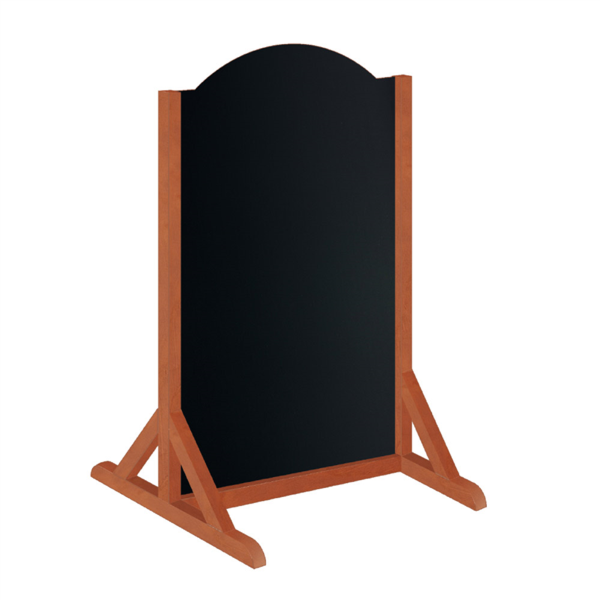 [162.60] PIZARRA DE PIE 68,5x61x119 CM NEGRO MADERA (1 UNID.)
