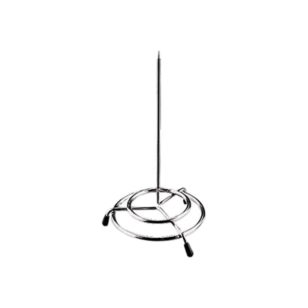 [196.92] Pincha Papeles 16,5 (H) Cm Plateado Inox (1 Unid.)