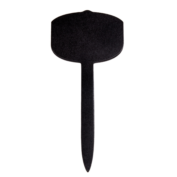 [250.15] Picks Pizarra Placa 9,6X7X21,5 (H) Cm Negro Madera (3 Unid.)