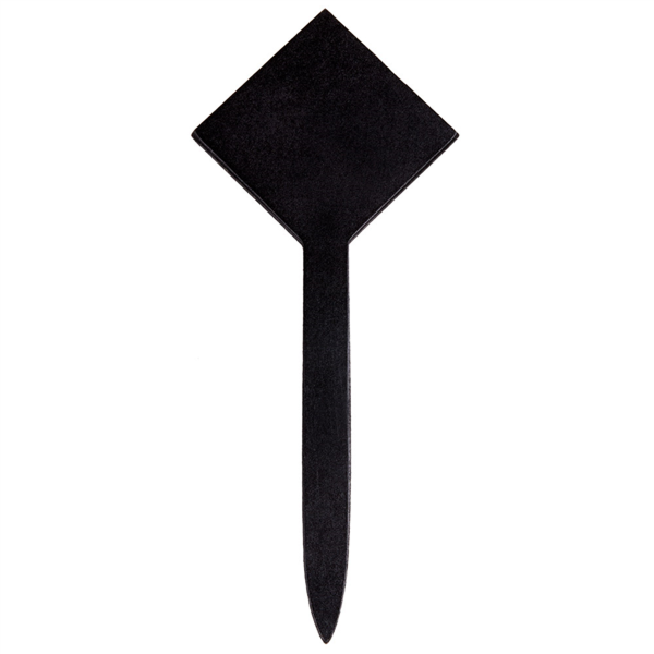 [250.13] Picks Pizarra Rombo 9,7X9X23 (H) Cm Negro Madera (3 Unid.)