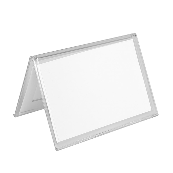 [199.59] Identificadores De Sobremesa 7,5X4,5 Cm Transparente Ps (200 Unid.)