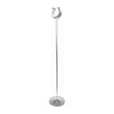 ATRIL PARA NUMERACIÓN SOBREMESA Ø7,2x46 (h) CM PLATEADO INOX (1 UNID.)