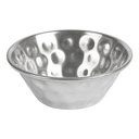 RAMEQUINES MARTILLEADOS 'ARTINOX' 45 ML Ø 6,4x2,5 CM PLATEADO INOX (12 UNID.)