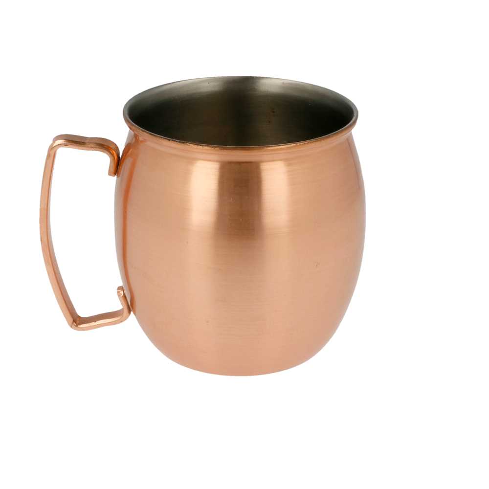 [216.18] JARRA 'ARTINOX' 420 ML Ø 8x9 CM COBRE INOX (1 UNID.)