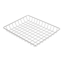 CESTAS RECTANGULARES 'ARTINOX' 23x18x2,5 CM PLATEADO INOX (1 UNID.)