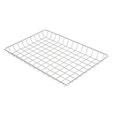CESTAS RECTANGULARES 'ARTINOX' 30,5x20x2,5 CM PLATEADO INOX (1 UNID.)