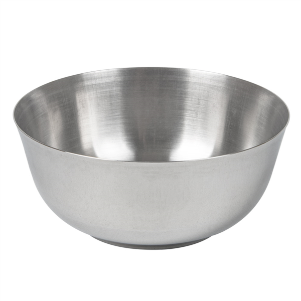 [260.93] BOL 'ARTINOX' 284 ML Ø 10,5x4,8 CM PLATEADO INOX (6 UNID.)