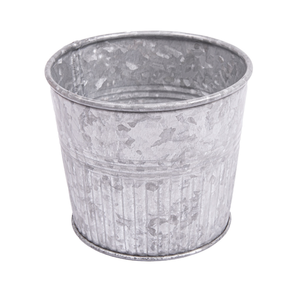 VASOS PARA FRITOS Ø9,5x8 CM METAL ACERO (12 UNID.)