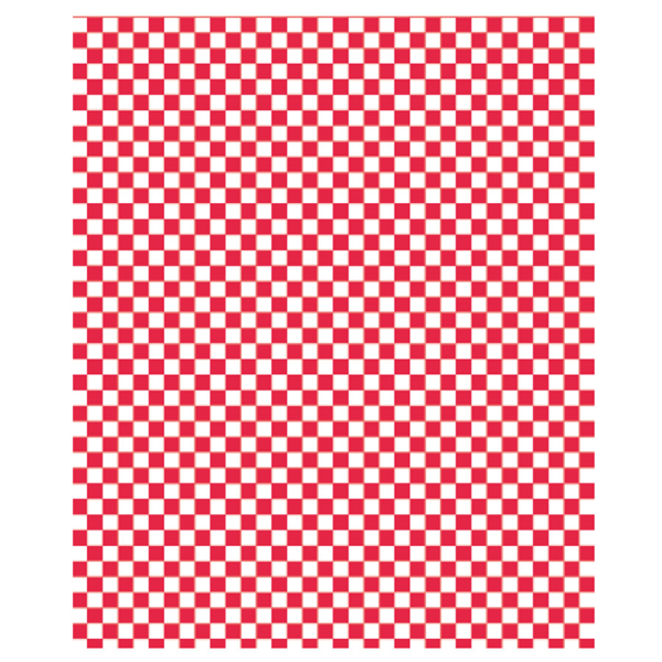 [186.28] PAPEL ANTIGRASAS BASKET 'FITIPALDI' 35 G/M2 31x31 CM ROJO PERG. ANTIGRASAS (1000 UNID.)