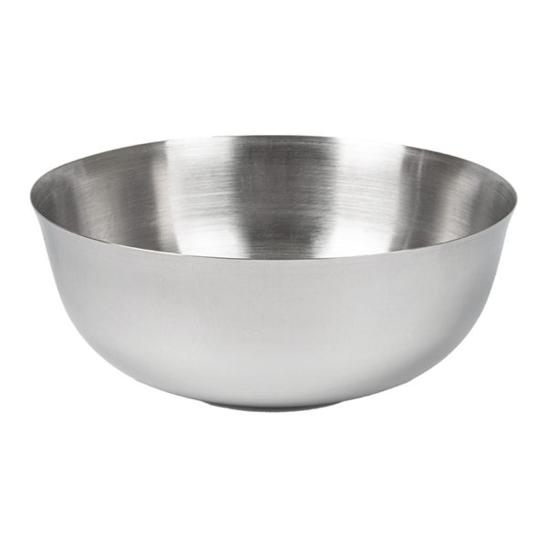 Bol 'Artinox' 1852 Ml Ø 19,5X7,5 Cm Plateado Inox (6 Unid.)