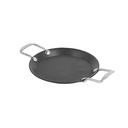 Mini Paellas Ø 12,8X1,2 Cm Negro Acero (6 Unid.)