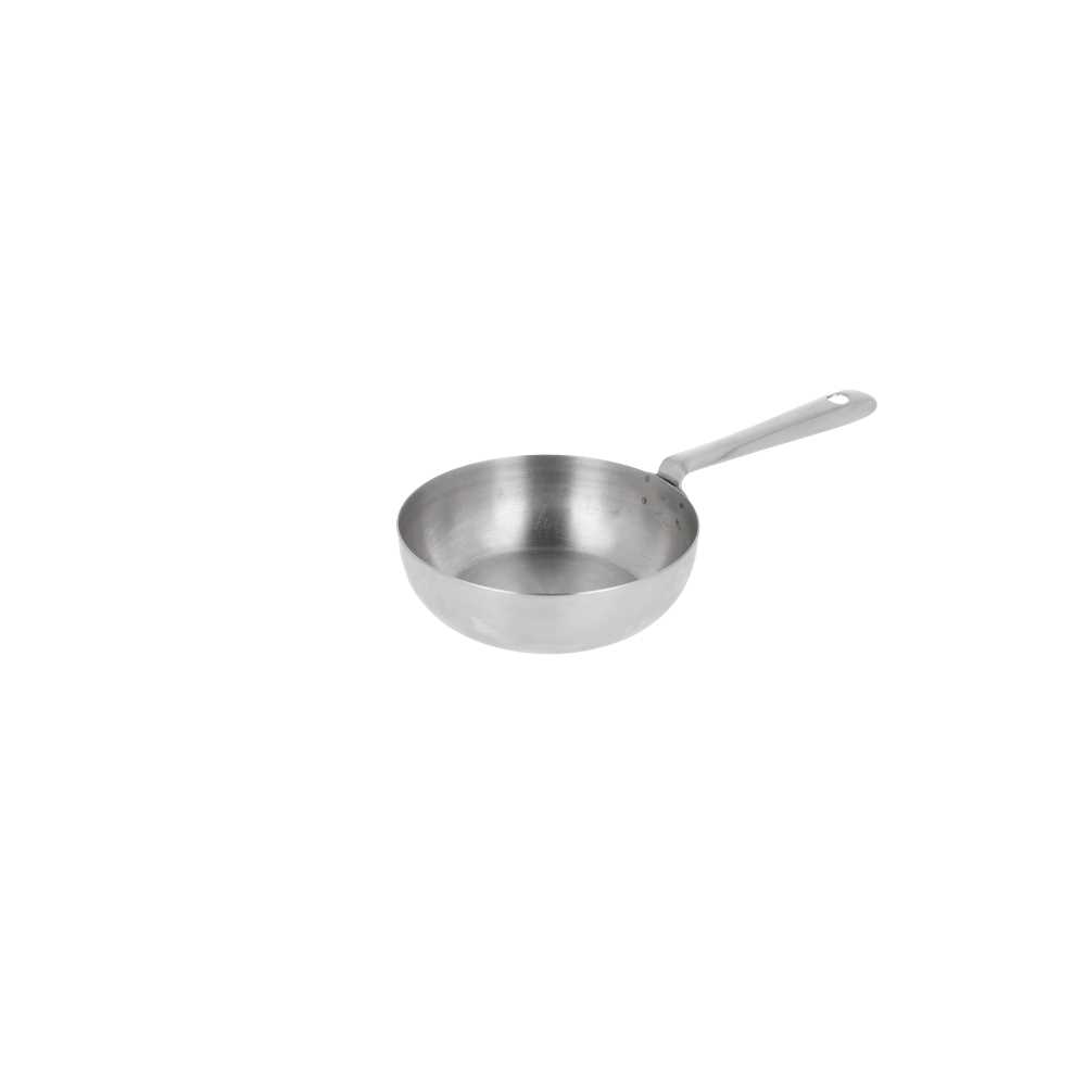 [198.92] MINI SARTÉN 'ARTINOX' Ø 10x3 CM PLATEADO INOX (12 UNID.)