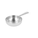 MINI SARTÉN 'ARTINOX' Ø 11,5x3,5 CM PLATEADO INOX (12 UNID.)