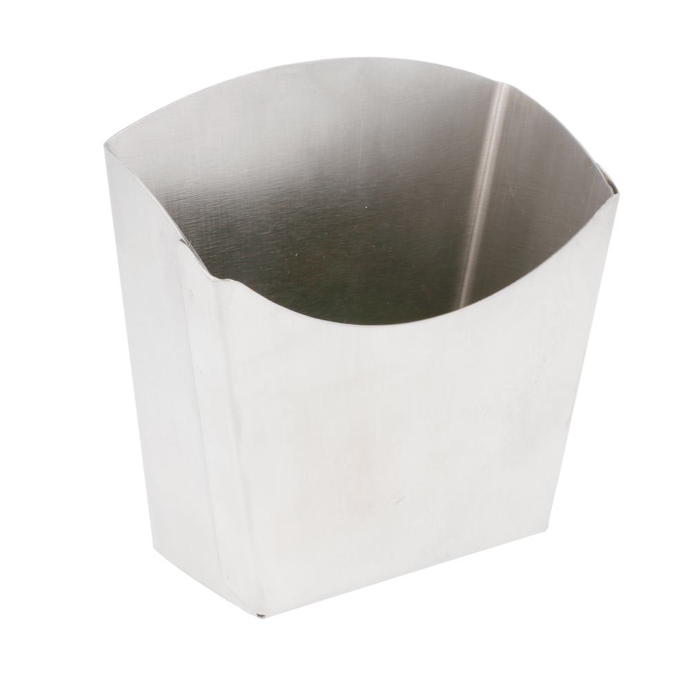 [250.23] CAJETILLA PARA FRITOS S 'ARTINOX' 9x5,1x12,1 CM PLATEADO INOX (12 UNID.)