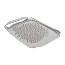 BANDEJA PARA SERVICIO L 'ARTINOX' 35,6x24,4x2,4 CM PLATEADO INOX (12 UNID.)